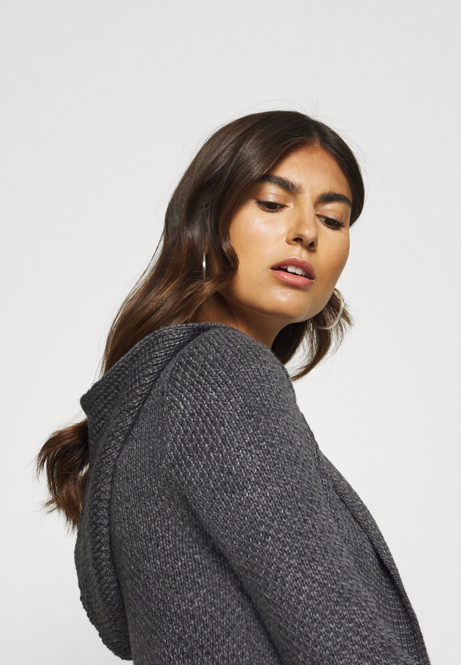 Anna Field Vest - Dark Grey Melange 4 Anna Field Vest - Dark Grey Melange - Afbeelding 4