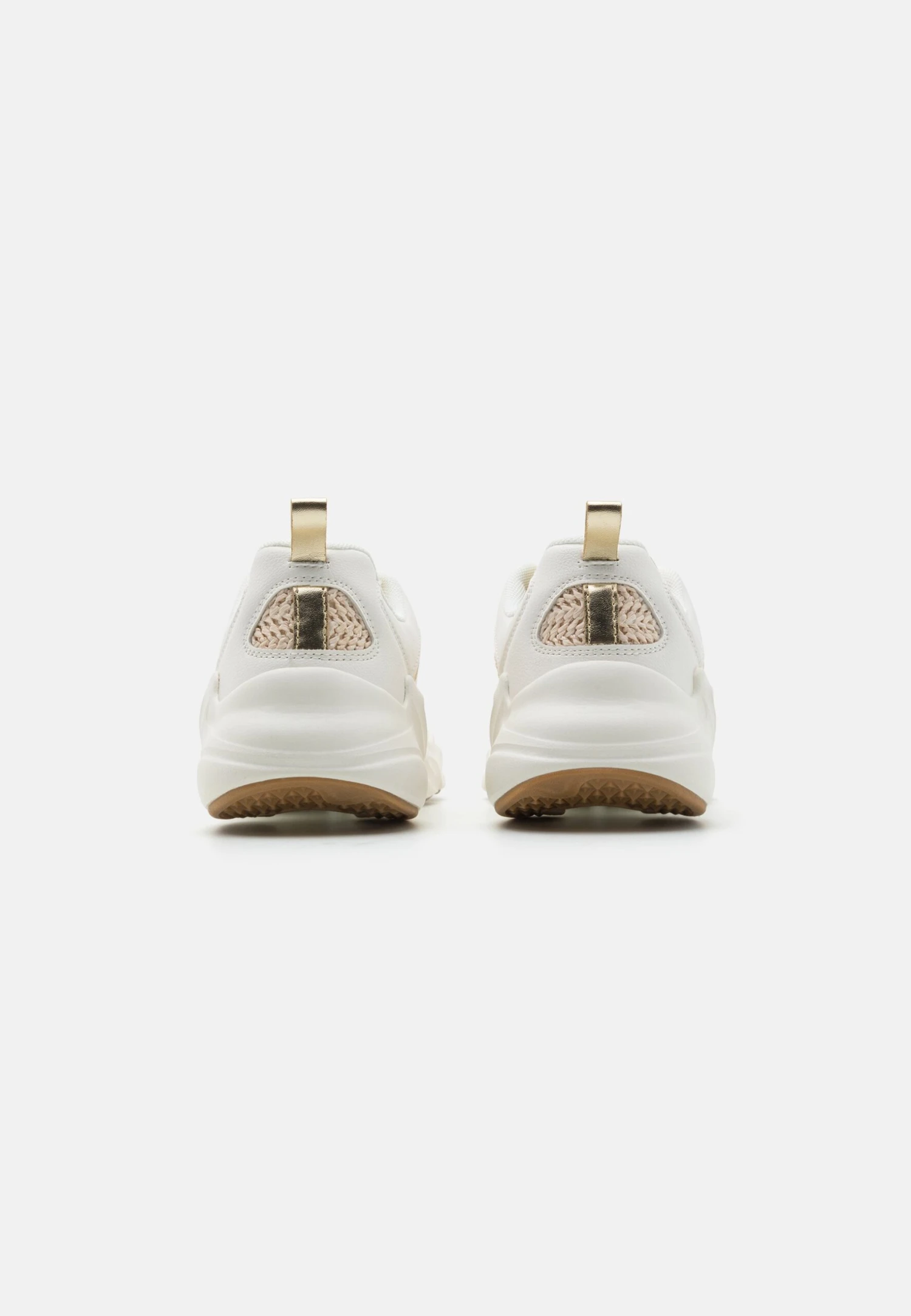 Anna Field Sneakers Laag - White/Gold 4 Anna Field Sneakers Laag - White/Gold - Afbeelding 4