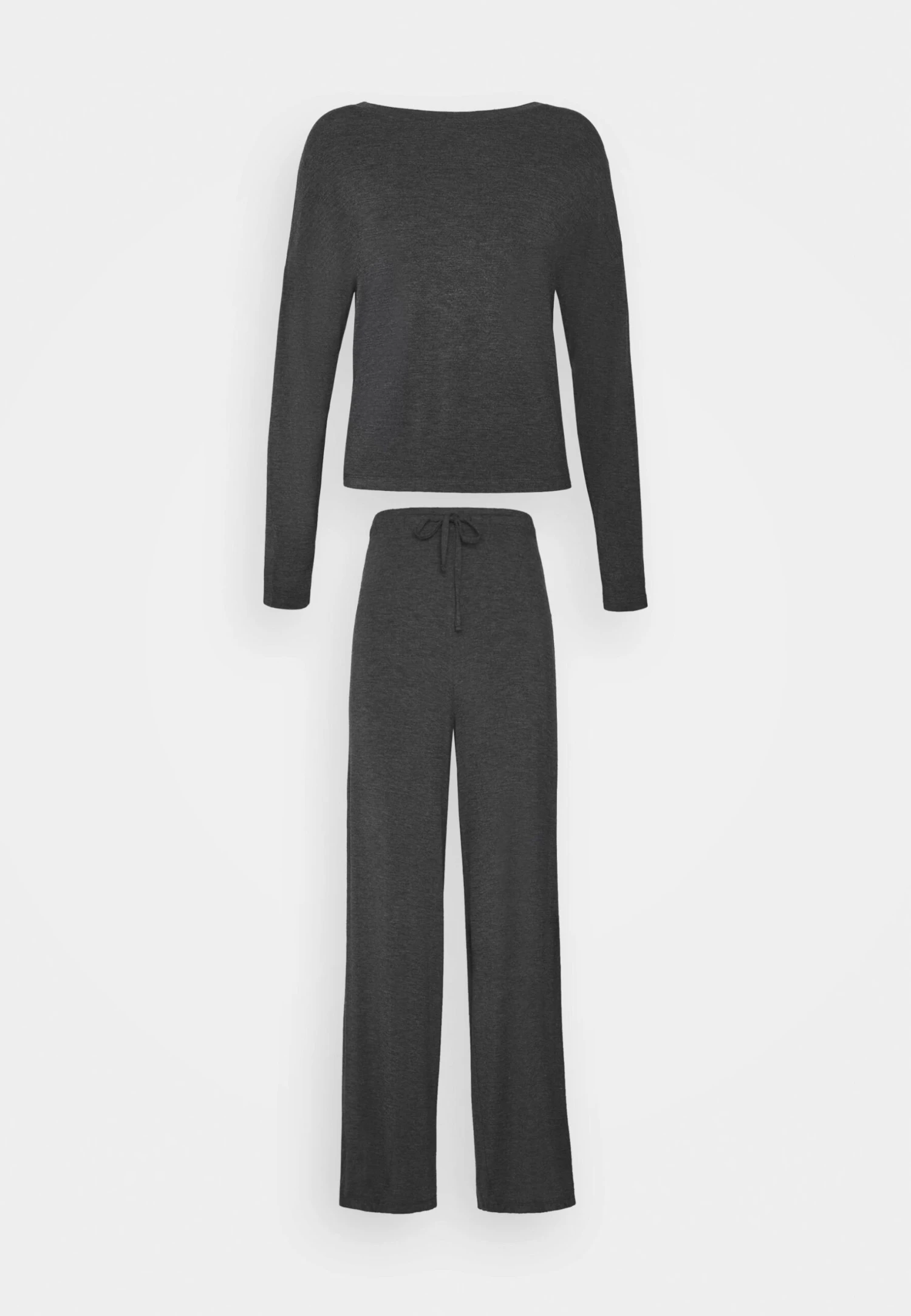 Anna Field Wide Leg - Pyjama - Dark Grey 5 Anna Field Wide Leg - Pyjama - Dark Grey - Afbeelding 5