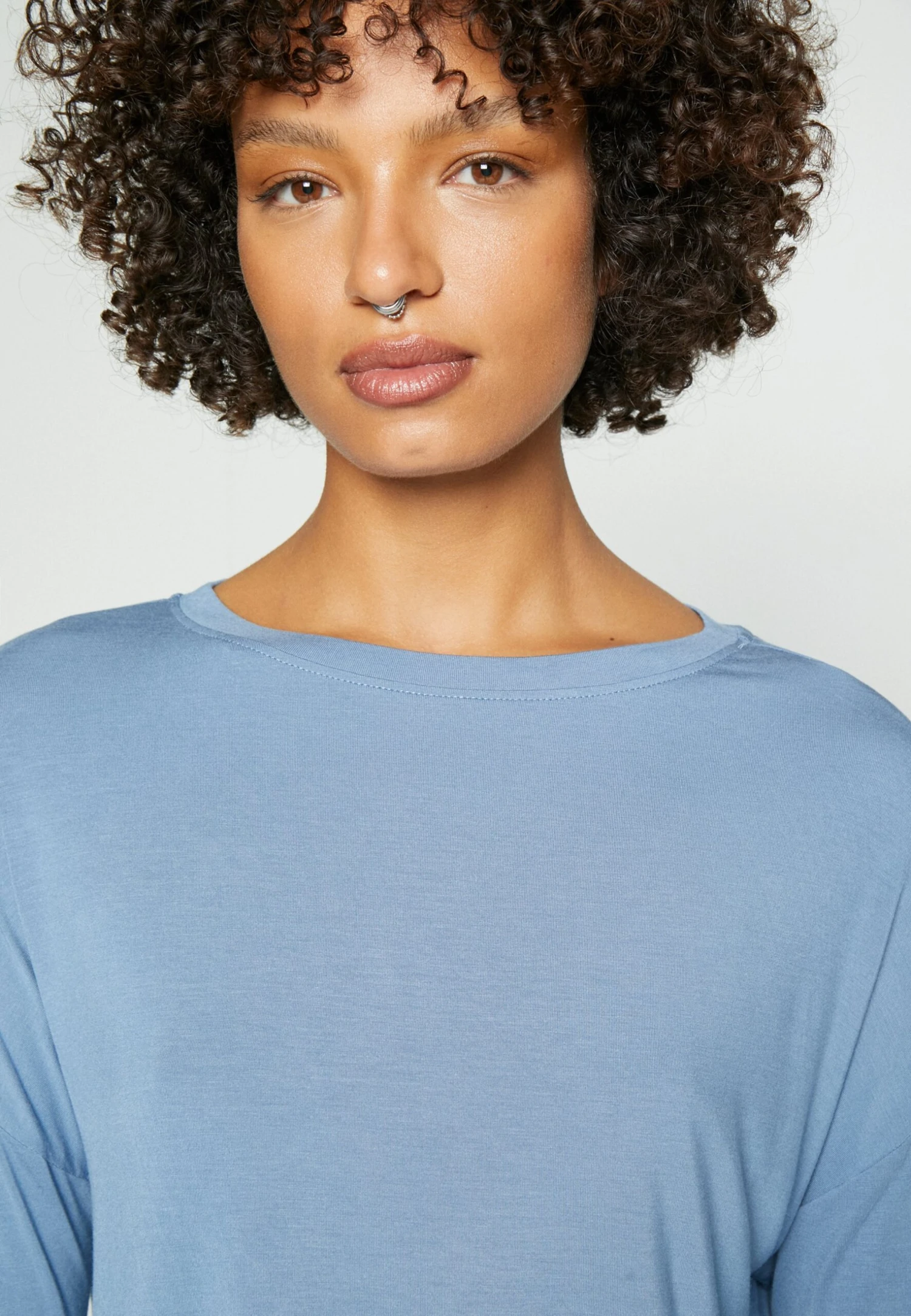 Anna Field Wide Leg - Pyjama - Blue 4 Anna Field Wide Leg - Pyjama - Blue - Afbeelding 4