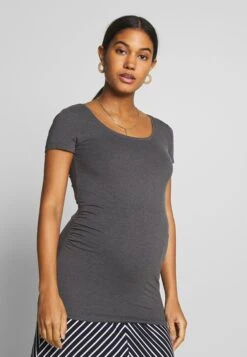 3Er Pack - T-Shirt Basic - White/Black/Dark Grey 12 3Er Pack - T-Shirt Basic - White/Black/Dark Grey -Anna Field 4ac77273100948a192077a56317cced3