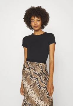 Anna Field 2 Pack - T-Shirt Basic - White/Black -Anna Field 6be78dc0fc6f4f2fa77c4ba07785597b