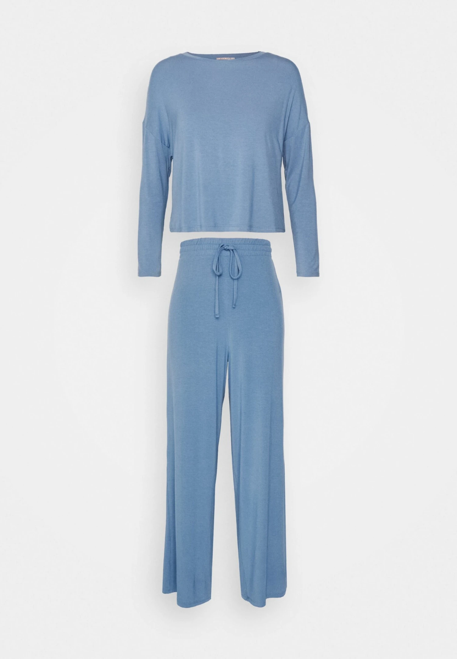 Anna Field Wide Leg - Pyjama - Blue 5 Anna Field Wide Leg - Pyjama - Blue - Afbeelding 5