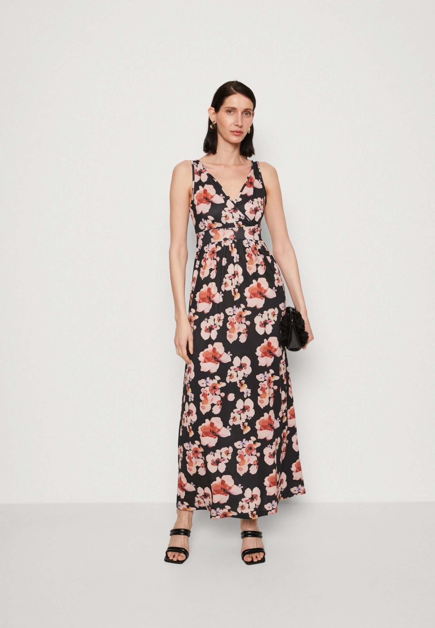 Anna Field Maxi-Jurk - Black/Pink/Multicoloured 5 Anna Field Maxi-Jurk - Black/Pink/Multicoloured - Afbeelding 5