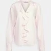 Anna Field Blouse With Frontal Volant - Blouse - Pink