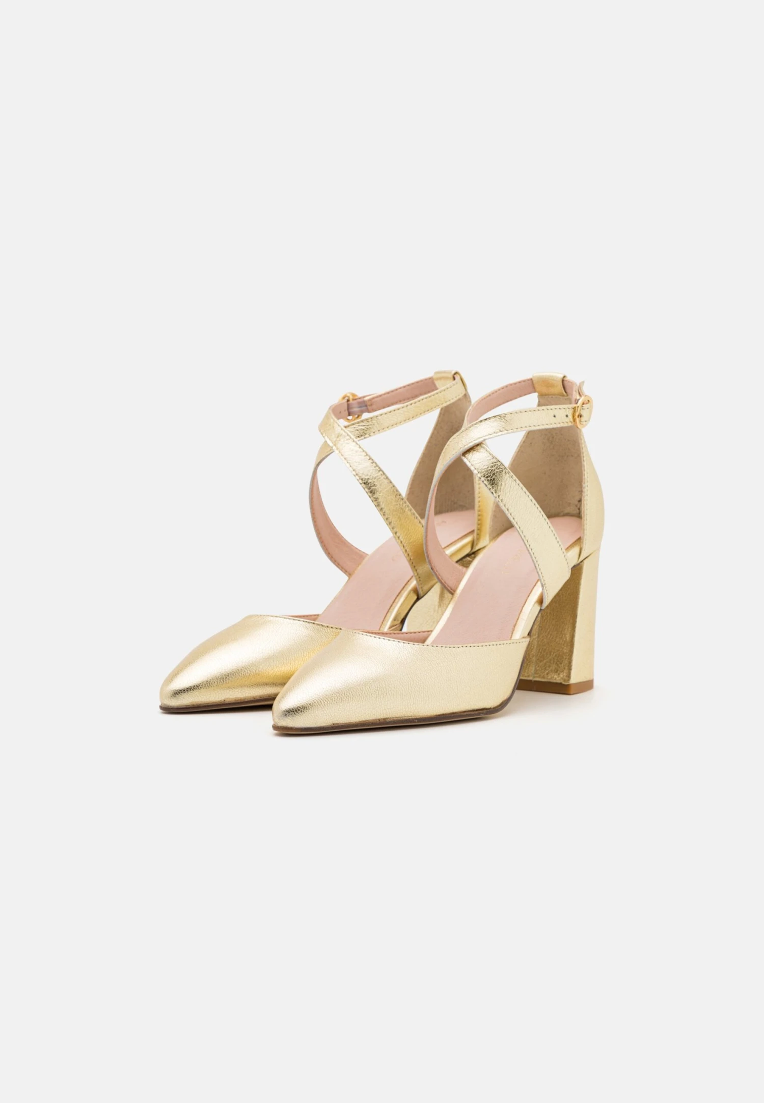 Anna Field Leather- Klassieke Pumps - Gold 3 Anna Field Leather- Klassieke Pumps - Gold - Afbeelding 3