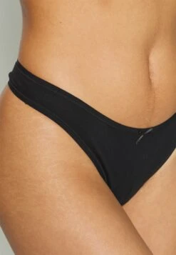 Anna Field Georgina 7Pp Thong Cotton - String - Black/Grey -Anna Field b2732ef5ed81450c8ef2a2e3701d9fa4