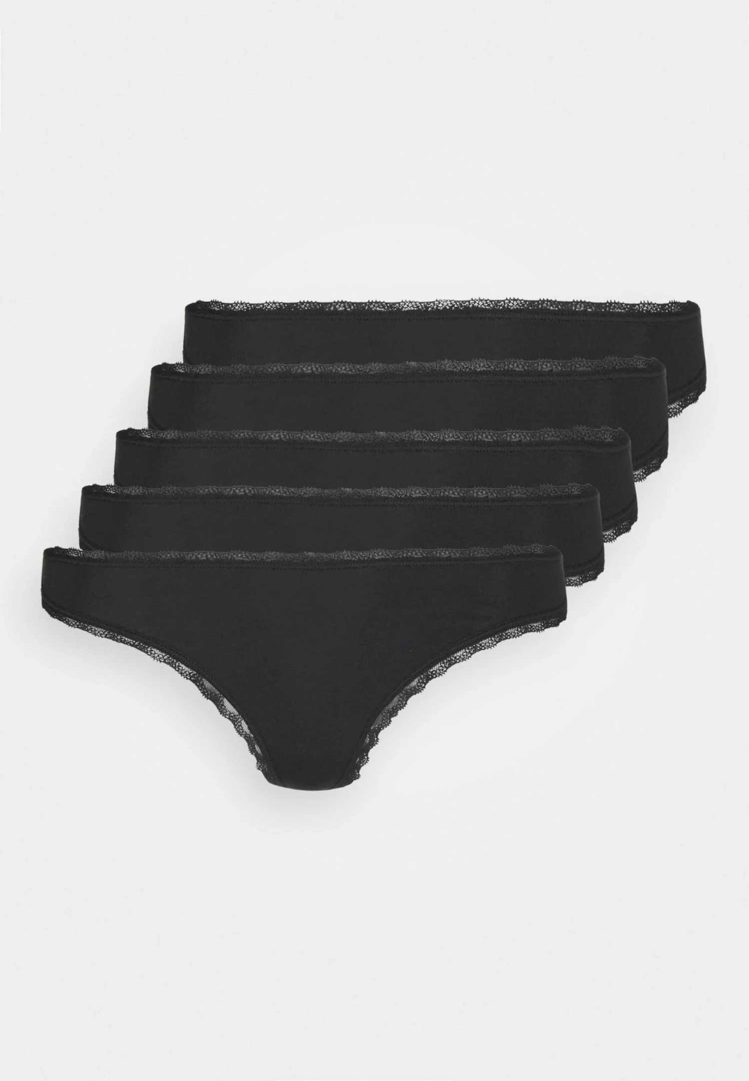 Anna Field Iris 5Pp Thong - String - Black 4 Anna Field Iris 5Pp Thong - String - Black - Afbeelding 4