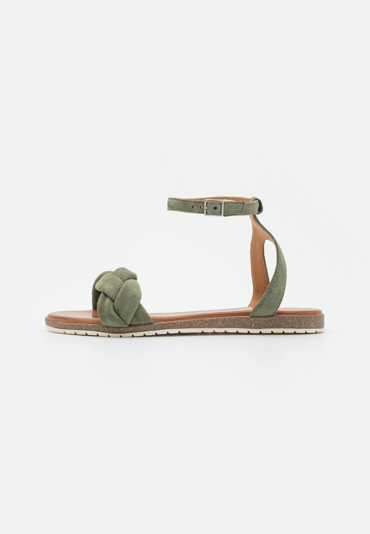 Anna Field Leather - Sandalen - Khaki 2 Anna Field Leather - Sandalen - Khaki - Afbeelding 2