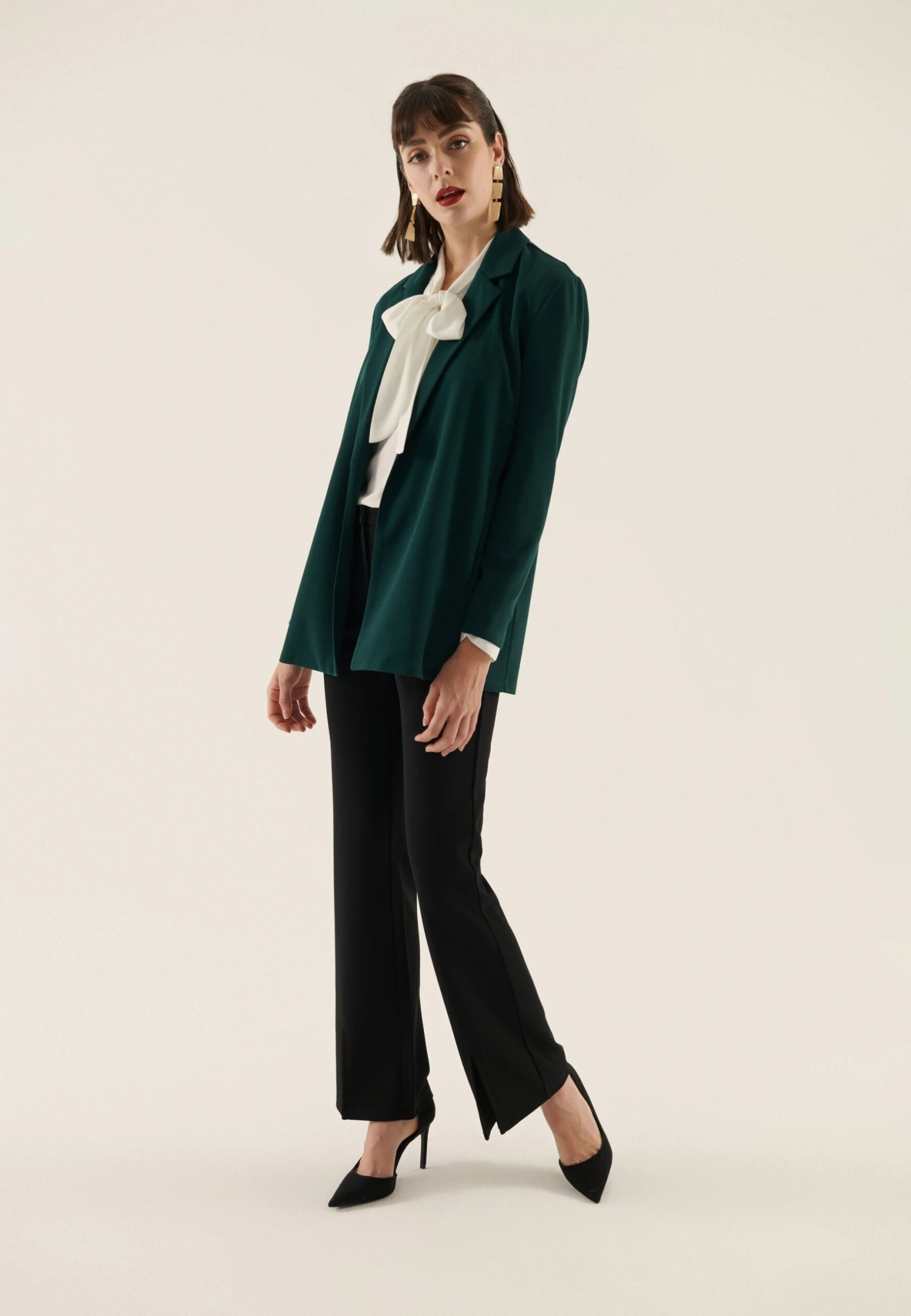 Anna Field Blazer - Dark Green 2 Anna Field Blazer - Dark Green - Afbeelding 2
