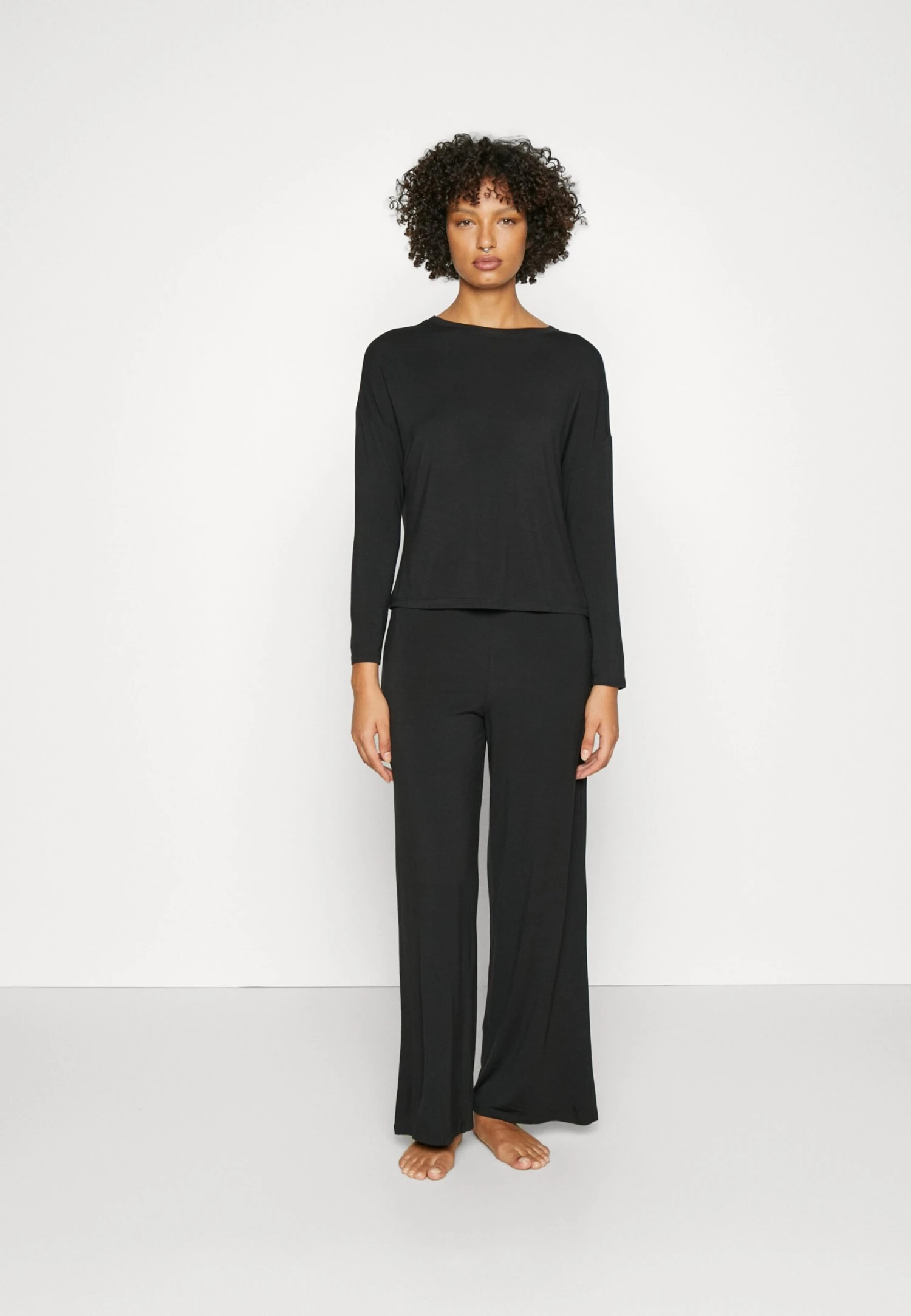 Anna Field Wide Leg - Pyjama - Black 1 Anna Field Wide Leg - Pyjama - Black