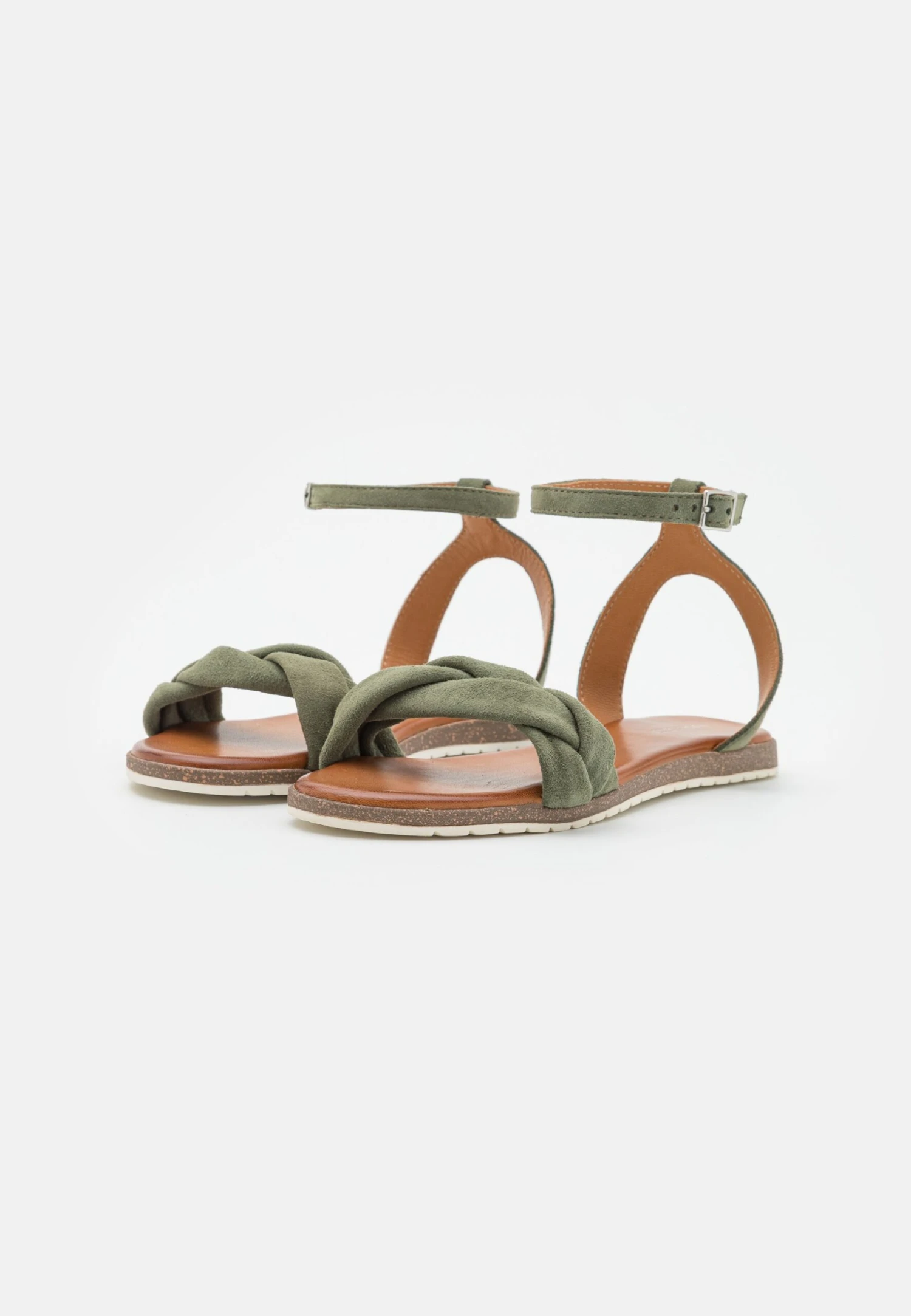 Anna Field Leather - Sandalen - Khaki 3 Anna Field Leather - Sandalen - Khaki - Afbeelding 3