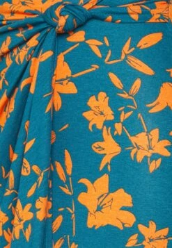 Anna Field Front Knot Midi Skirt - Kokerrok - Blue -Anna Field ec90ec8a97224e79b6679664fbc7562a