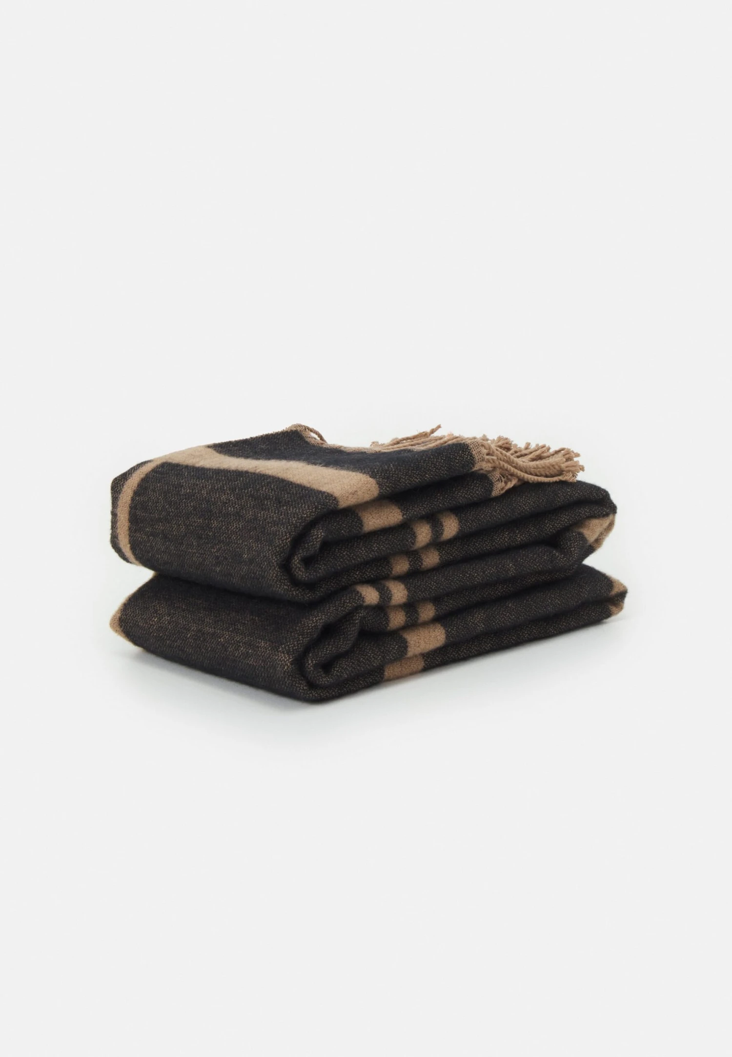 Anna Field Sjaal - Camel/Black 2 Anna Field Sjaal - Camel/Black - Afbeelding 2